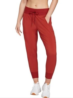 CALIA Women's TrueLight Cargo Pocket Jogger in Dark Clay Women's Size Small